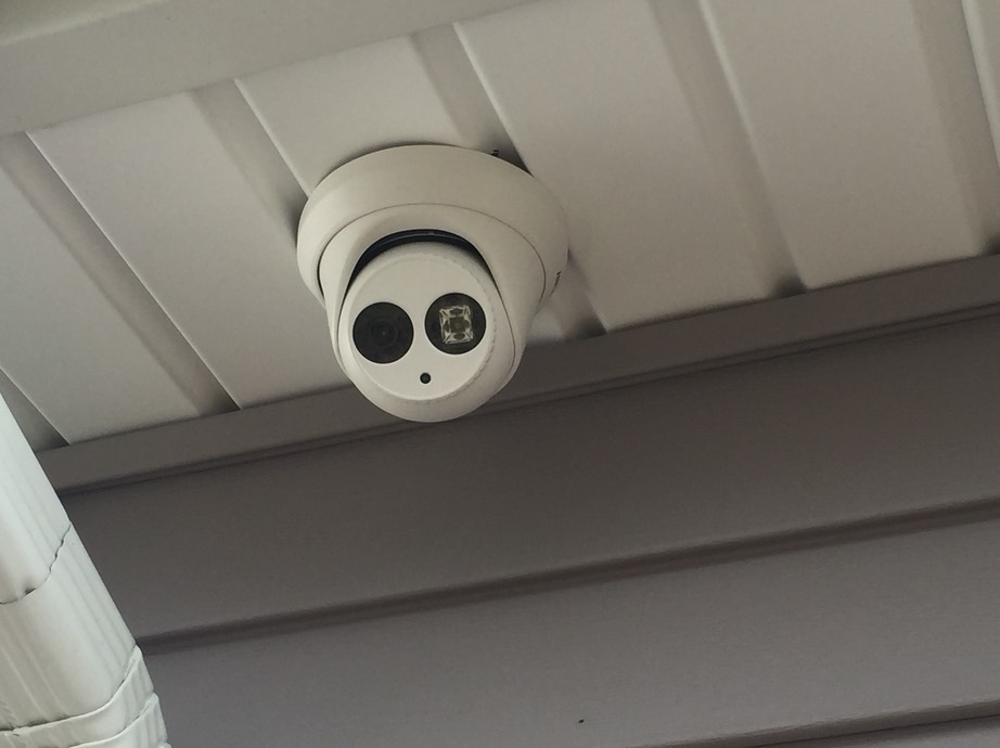 residential camera installation