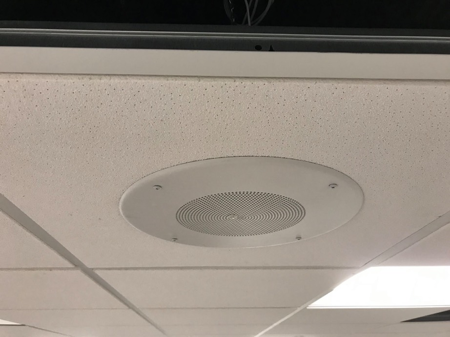 In-ceiling speaker installation